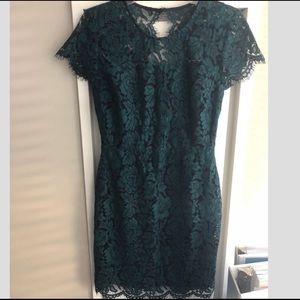 Banana Republic Green Lace Dress